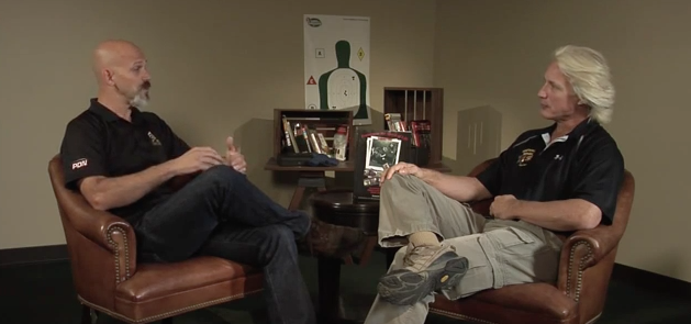 The question of whether conventional or non conventional munitions are the optimal method for teaching defensive shooting is discussed in a PDN video segment between Rob Pincus and Ken Murray